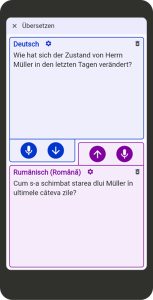 Direkte Übersetzung<br>🇦🇹 🇸🇰 🇷🇴 🇧🇬